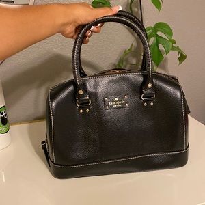 Black Kate Spade purse!